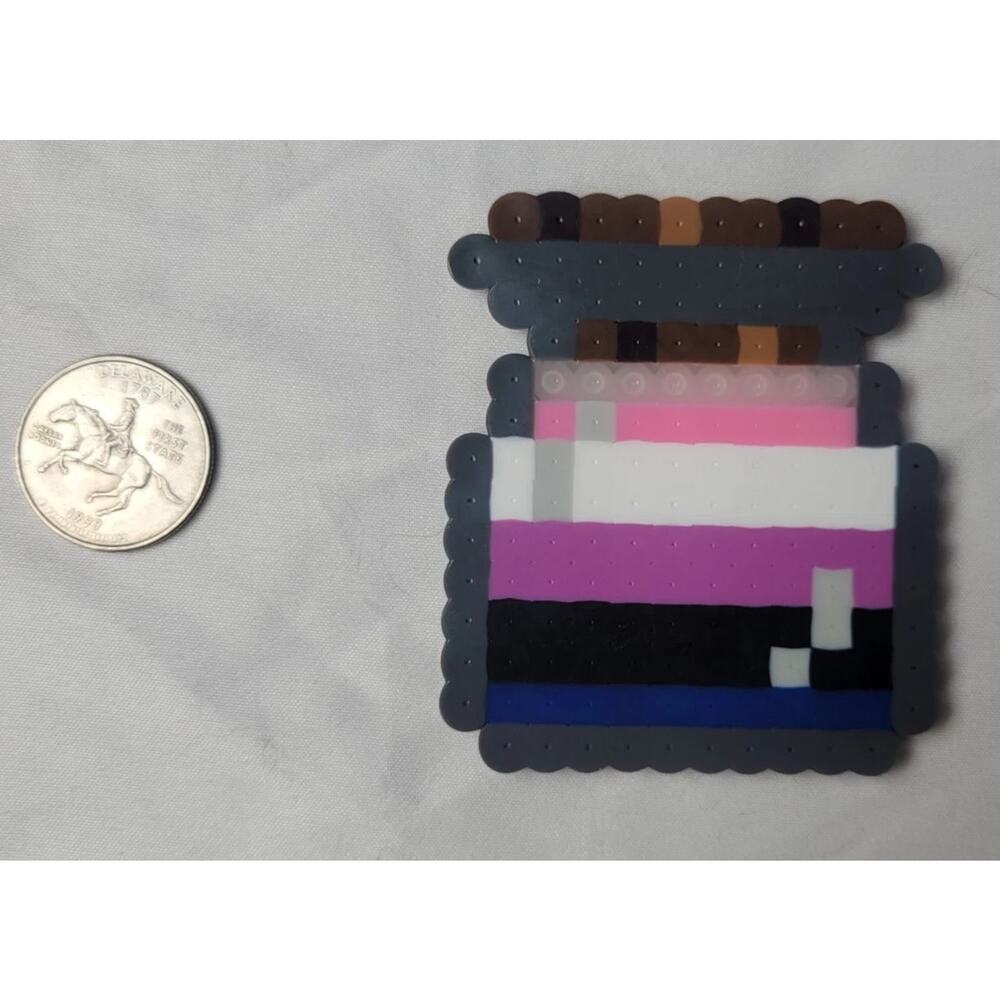 Genderfluid LGBT Potion Perler Pixel Art
